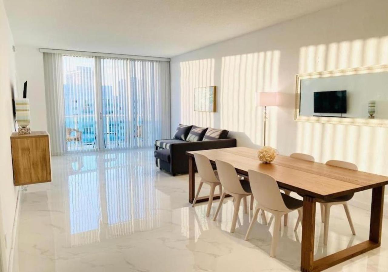 Zen Vacation Rentals Modern Penthouse Across Ocean Miami Beach Exterior foto